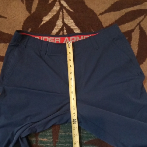 Under Armour Blue Loose Golf Travel Casual Pants Mens 36 - Picture 5 of 8